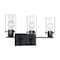Nuvo Fixture, Vanity, 3-Light, Incandescent, 60W, 120V, A19, Medium Base, Width: 21.00 60/7273 - alternate 1
